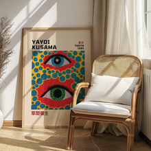 Load image into Gallery viewer, Muse D&#39;Art Moderne Eyes | Yayoi Kusama
