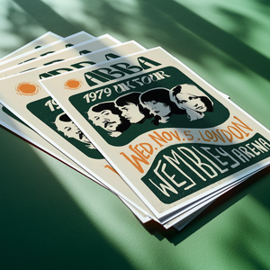 ABBA Concert Poster