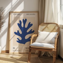 Load image into Gallery viewer, Papiers Decoupes Blue Coral | Henri Matisse

