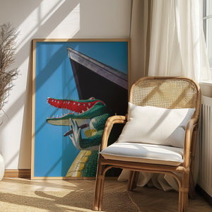Smoking Alligator