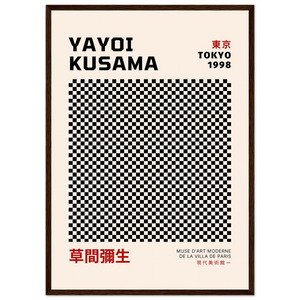 Tokyo 1998 Checkered | Yayoi Kusama