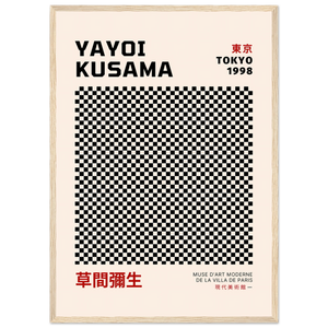 Tokyo 1998 Checkered | Yayoi Kusama