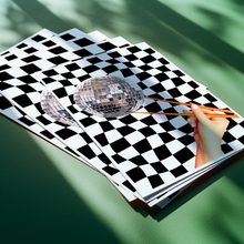 Load image into Gallery viewer, B&amp;W Disco Chopstick | Salty Biche Studio
