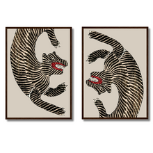 Load image into Gallery viewer, Japanese Tigers Set of 2 | Taguchi Tomoki
