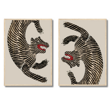 Load image into Gallery viewer, Japanese Tigers Set of 2 | Taguchi Tomoki
