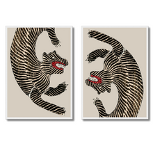 Load image into Gallery viewer, Japanese Tigers Set of 2 | Taguchi Tomoki
