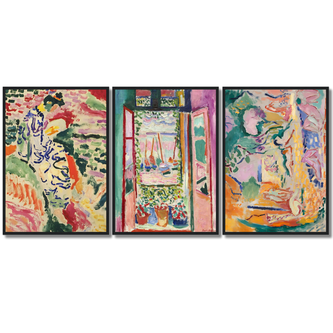 Set of 3 Art Exhibitions | Henri Matisse
