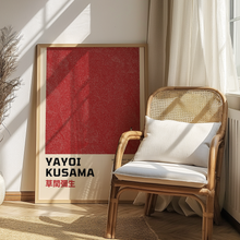 Load image into Gallery viewer, Muse D&#39;Art Moderne Red | Yayoi Kusama
